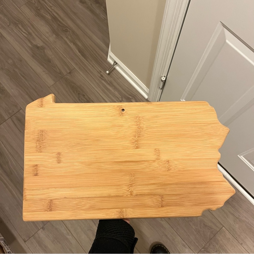 Pennsylvania bamboo cutting board